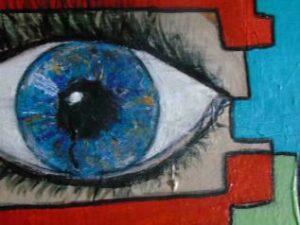 ab0033nah Ansicht des linken Auges